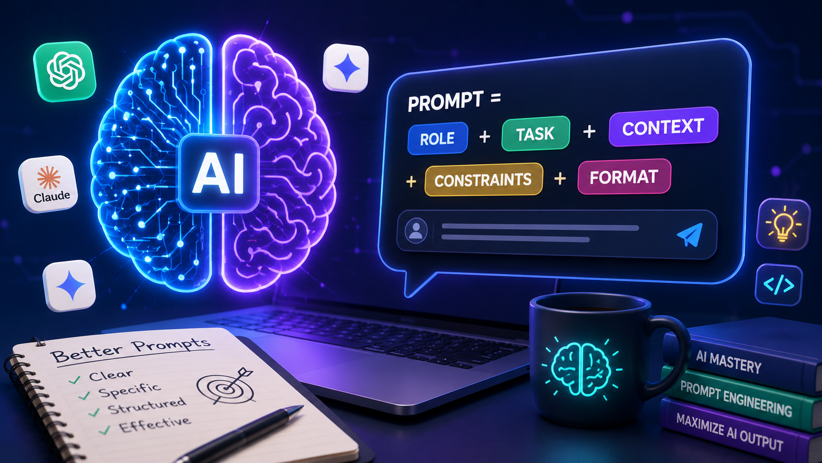 هندسة الأوامر (Prompt Engineering) باستخدام الذكاء الاصطناعي