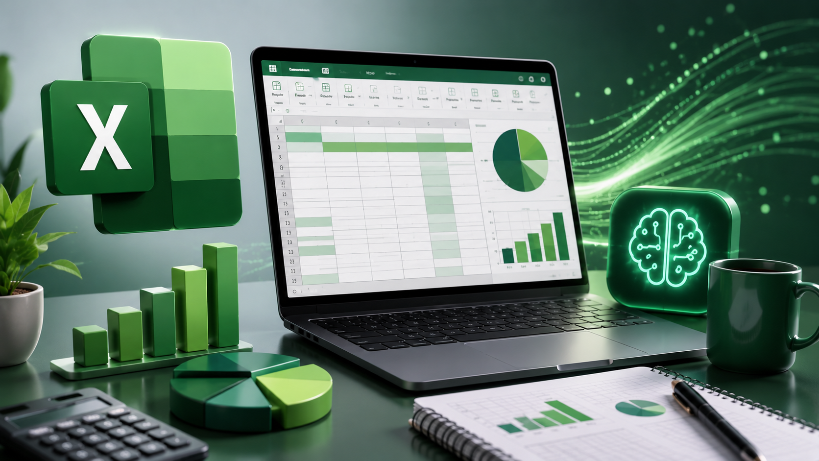 إتقان Microsoft Excel: من الأساسيات إلى الاحتراف باستخدام الذكاء الاصطناعي